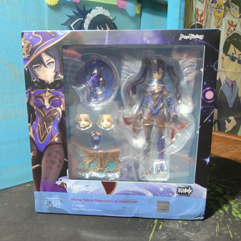 Figma Genshin Impact Mona Megistus Mirror Reflection of Doom Ver. [Merk Good Smile Company Original]