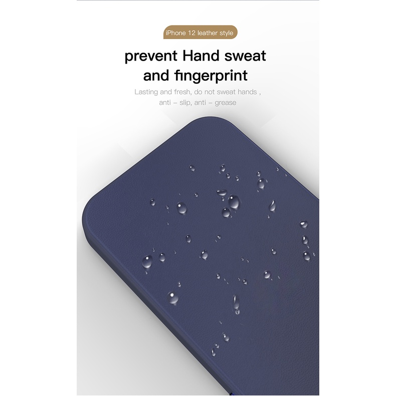 TOTU Casing iPhone 12/Mini/12 Pro/Max Leather Case Premium Velvet Case