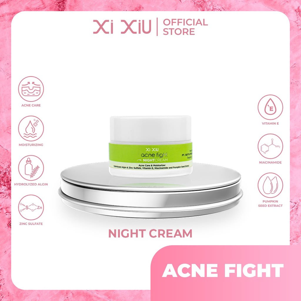 Xi XIU ACNE FIGHT NIGHT CREAM