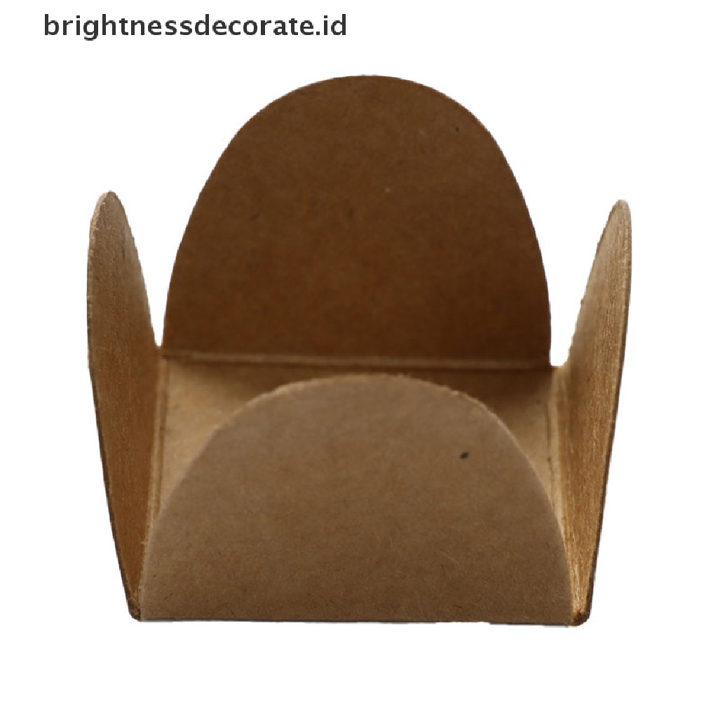 [Birth] Kraft Paper Chocolate Spacer Chocolate Candy Tray Kertas Dessert Alas Coklat [ID]