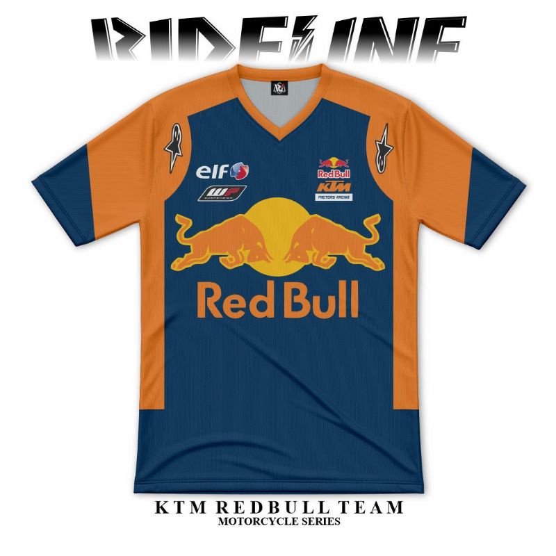 Kaos jersey tshirt motogp ktm redbull racing team