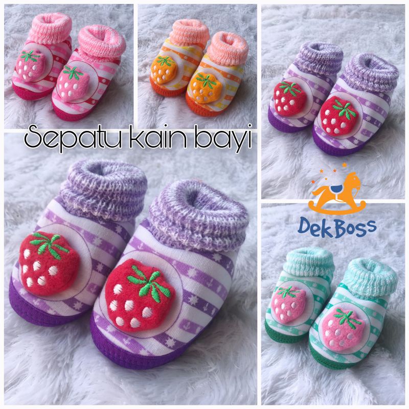 Sepatu Anak Bayi Laki Laki Perempuan | Baby Prewalker Shoes Shock 0-12 Bulan Murah | Kaos Kaki Anak Bayi