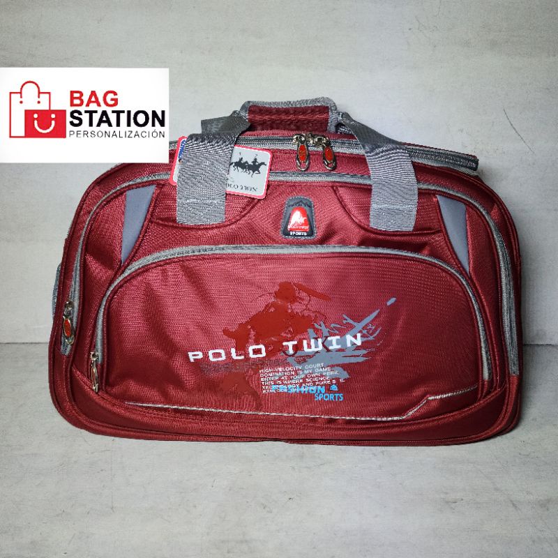 TAS TRAVEL BAG POLO TWIN ORIGINAL ASLI IMPORT TAS PAKAIAN TAS CABIN TAS TRAVELLING