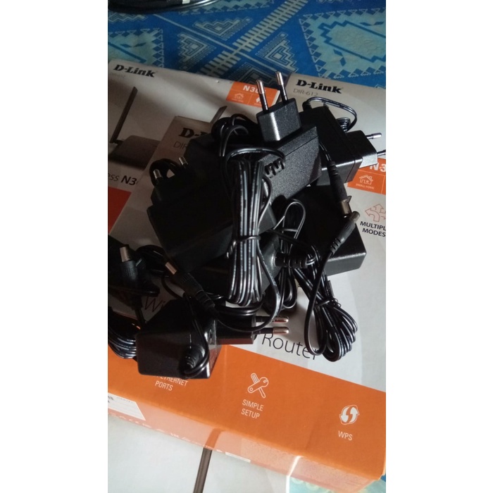 Produk Terbaru Adaptor 5V 1A Router Dlink Dir612 Baru