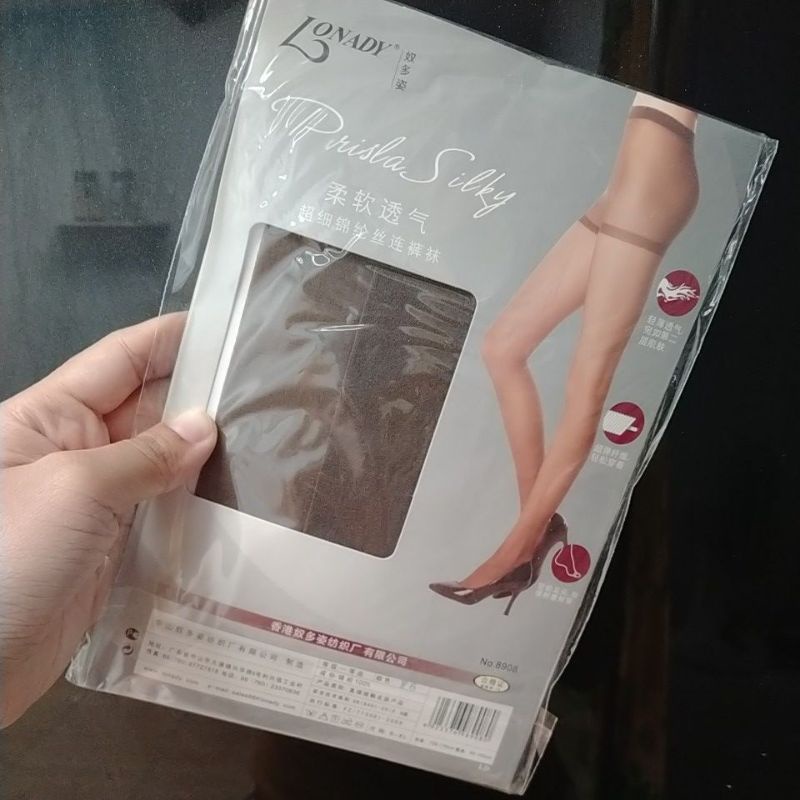 (6 pcs) stoking LONADY abu-abu