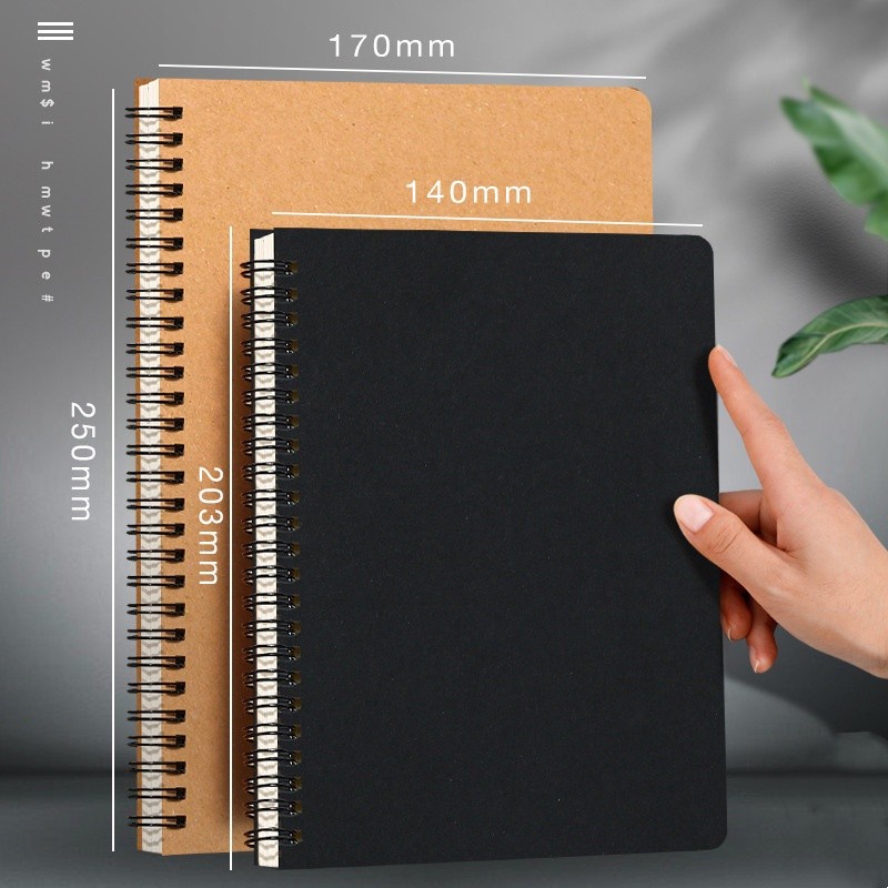 

A5/B5 kertas kraft notebook sub-coil notepad siswa