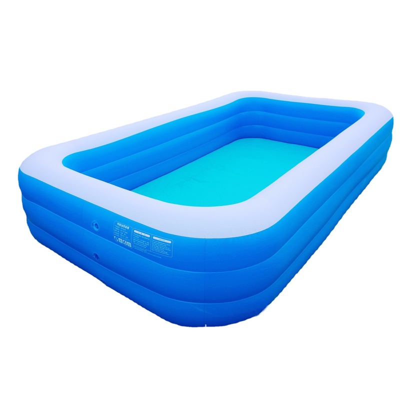 Kolam Renang Angin Anak / Karet / Portable Kids Pool 3 Layer / Small Medium Large Jumbo Size