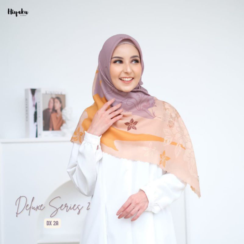 READY Deluxe Series-2 Scraf by Hiyaku / Voal Motif Premium by Hiyaku Hijab