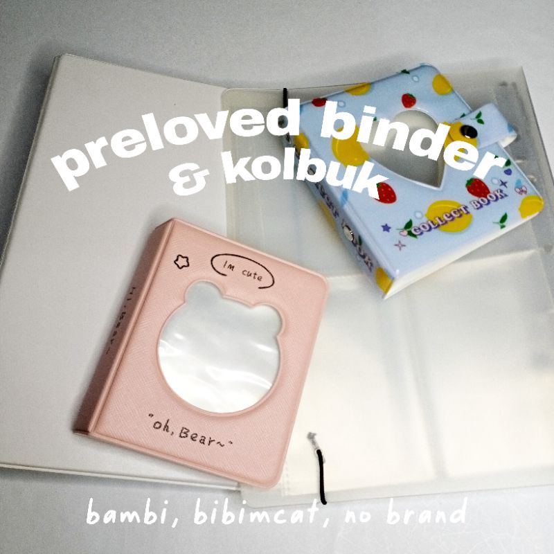 

[MOHON BACA DESKRIPSI] PRELOVED BINDER/KOLBUK