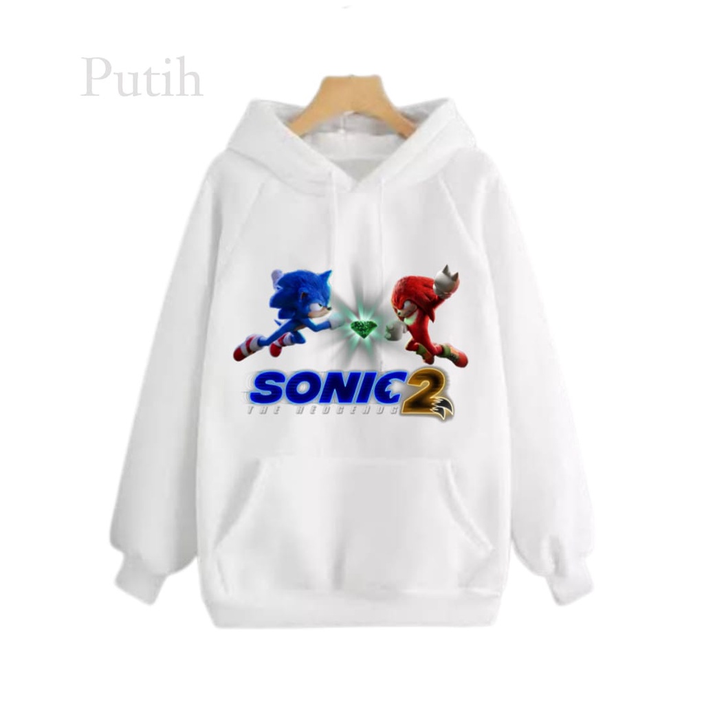 Hzl_outfit Sweater Hoodie Sonic Vs Sonic Hoodie Anak Anak