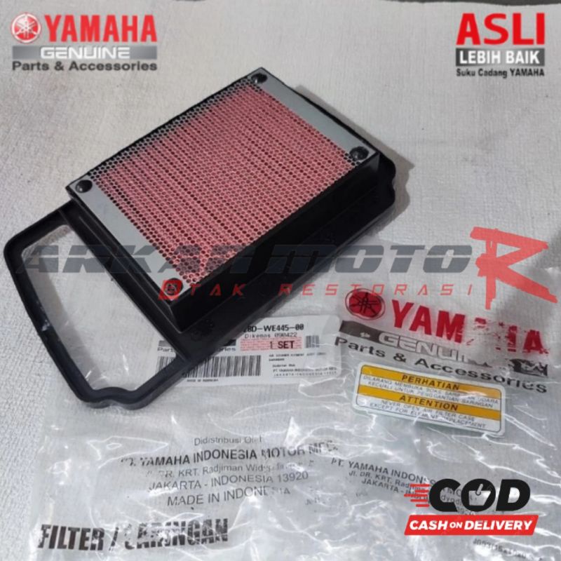 BUSA SARINGAN FILTER UDARA MIO SPORTY SMILE GARNISH 28D ORIGINAL ORI YAMAHA