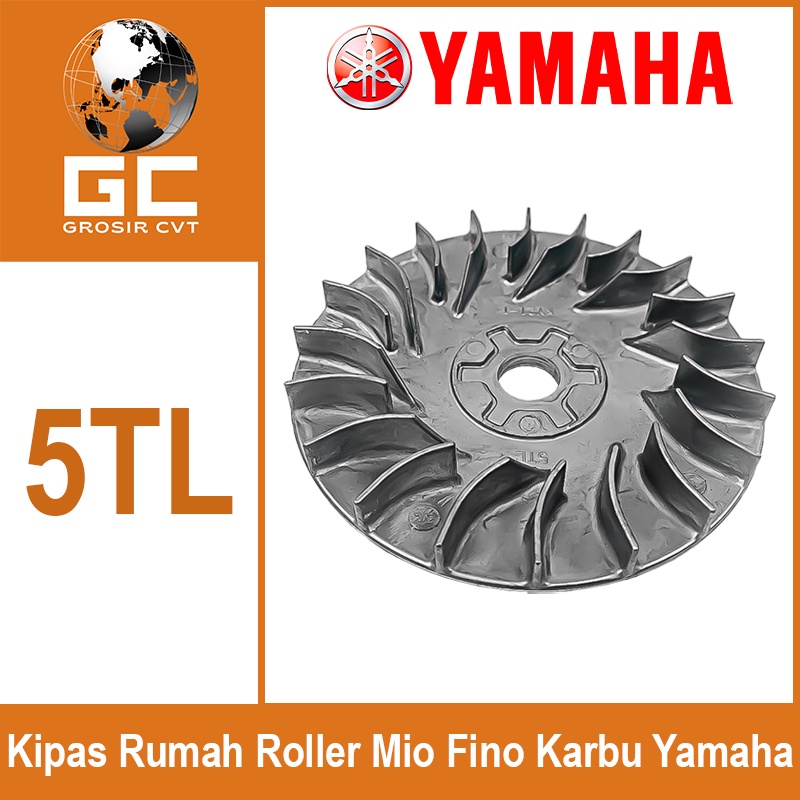 Kipas Rumah Roller Mio Sporty Smile Soul Nouvo Fino 110 Karbu 5TL-E7611-00 Yamaha Genuine Parts asli ori