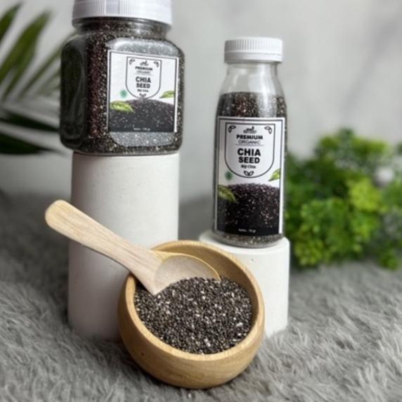 

RVN243 SUUR LEMOEN - Biji Chia Seed Organik 70gram 150 gram / Organic Chia Seed Mexico / Black Chia Seeds Untuk Diet Original Premium $$$