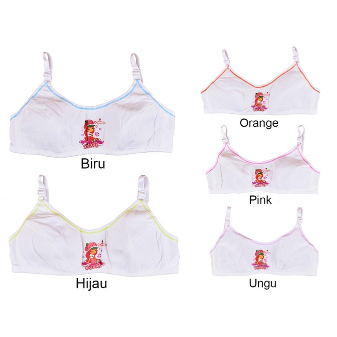 Bra Remaja ABG Busa Tipis Tanpa Kawat Kain Tebal Katun Premium BH Remaja SD SMP Premium Tebal