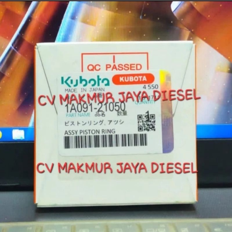 Ring Piston MX5000/MX5100 1A091-21050 Kubota