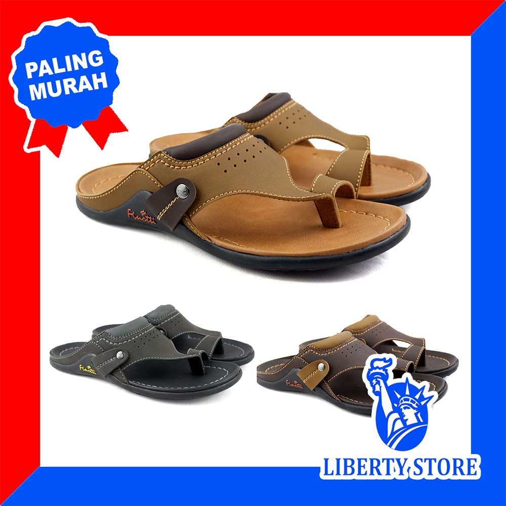 Sandal Pria Dewasa FINOTTI BPZ 11 Sendal Casual ORIGINAL