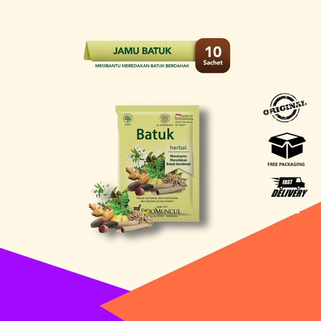 

Sido Muncul Jamu Batuk 1 Renceng Isi 10 Sachet Jamu Herbal Untuk Batuk Berdahak