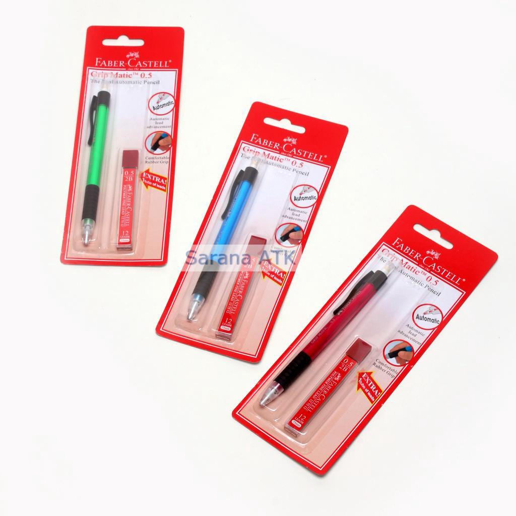 

Faber Castell Pencil Mech Grip Matic 0.5 - Pcs