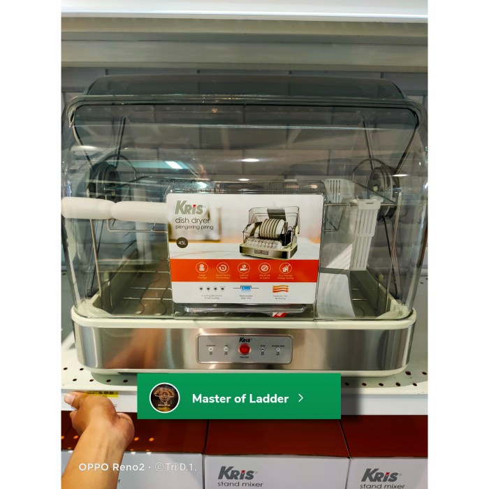 paling diminati] Mesin Pengering Piring/Dish Dryer/Rak Piring Steril 42 L HZ-BGJ