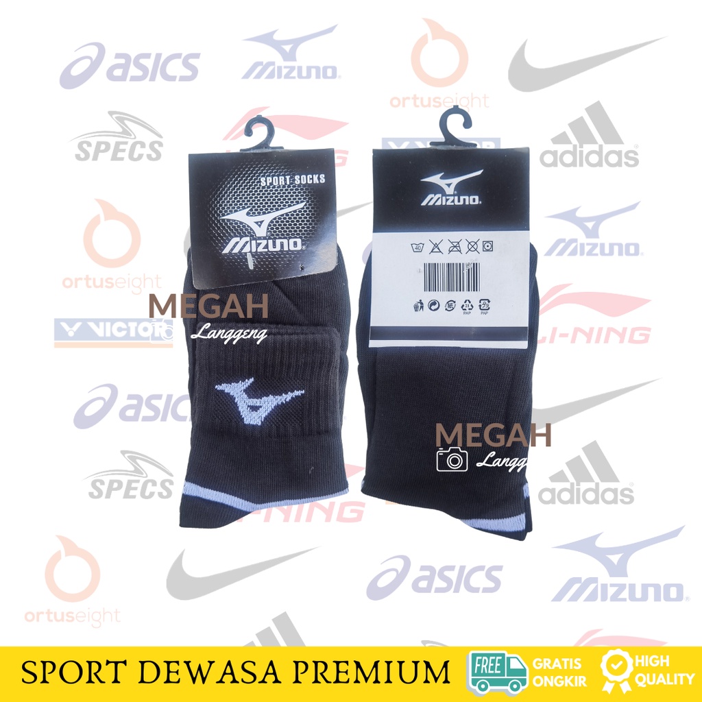 kaos kaki olahraga pria dewasa tebal / Kaos Kaki olahraga Mizuno Pendek Pria Wanita Remaja Dewasa / Kaos Kaki olahraga Original / Kaos kaki Pendek di atas mata kaki Tebal / kaos kaki badminton / kaos kaki hitam olahraga wanita - Kaos Kaki putih olahraga