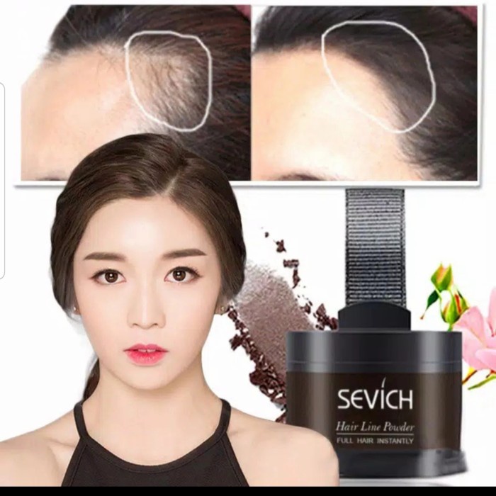 Colo Hair Shadow Powder Sevich / Penutup Uban / Hair Line Shadow
