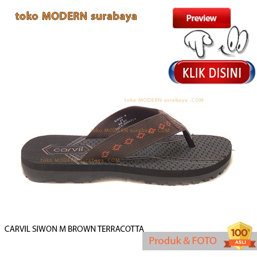 Sandal pria casual sandal jepit spons CARVIL SIWON M