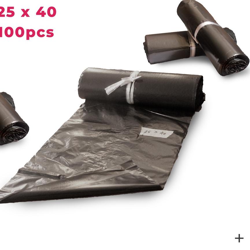 

TR6✣ Plastik polymailer 25 x 40 Hitam packaging Kantong Amplop isi 100 pcs Pasti Ada