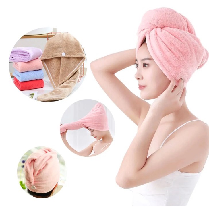 Hair Wrap Magic Towel Handuk Keramas Handuk Rambut