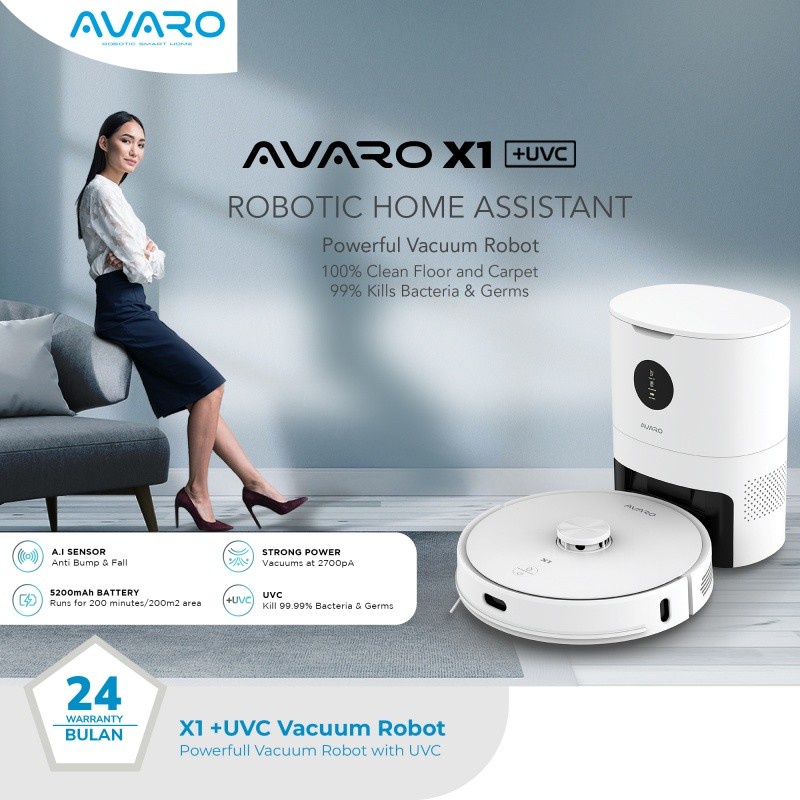 AVARO X1 Robot Vacuum Cleaner Portable Vacum Cleaner Vaccum Cleaner