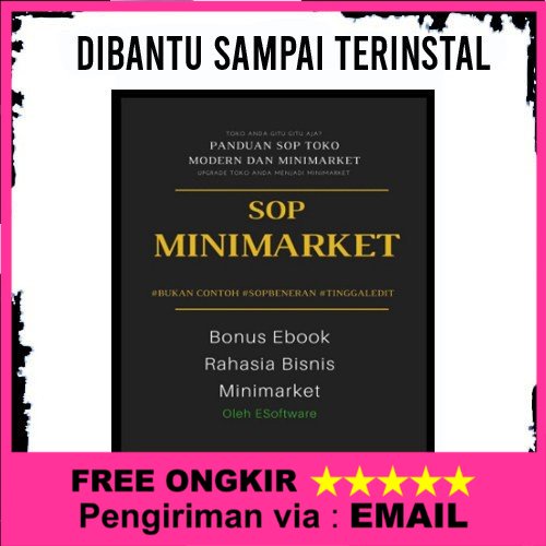 SOP Toko Modern dan Retail Modern Lifetime