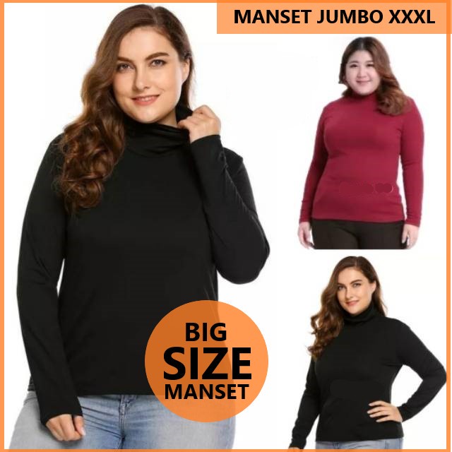 SALE ... Manset Jumbo Dalaman Baju Big Size XXXL Polos ILLORI | Manset Wanita Dan Pria Spandek
