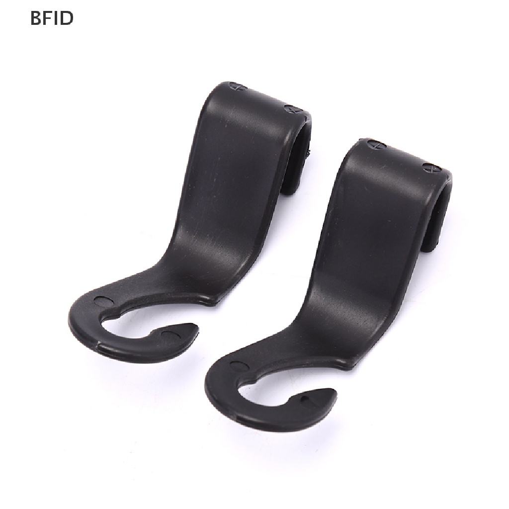 [BFID] Universal Car Headrest Back Seat Hook 2pcs Gantungan Kursi Holder Organizer Kendaraan [ID]