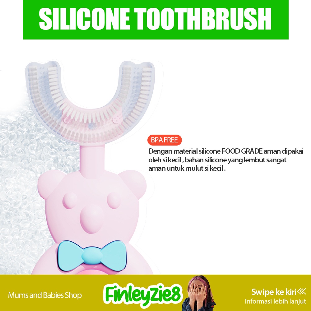 Sikat Gigi U Shape Anak / Teeth brush Anak Soft Bentuk U Usia2-12 / Sikat Gigi Silikon Bayi / Sikat Gigi Silikon / Sikat Gigi Silikon Anak / Sikat Gigi Silikon Anak / Sikat Gigi Bentuk U Anak / Sikat Gigi Bentuk U Silikon