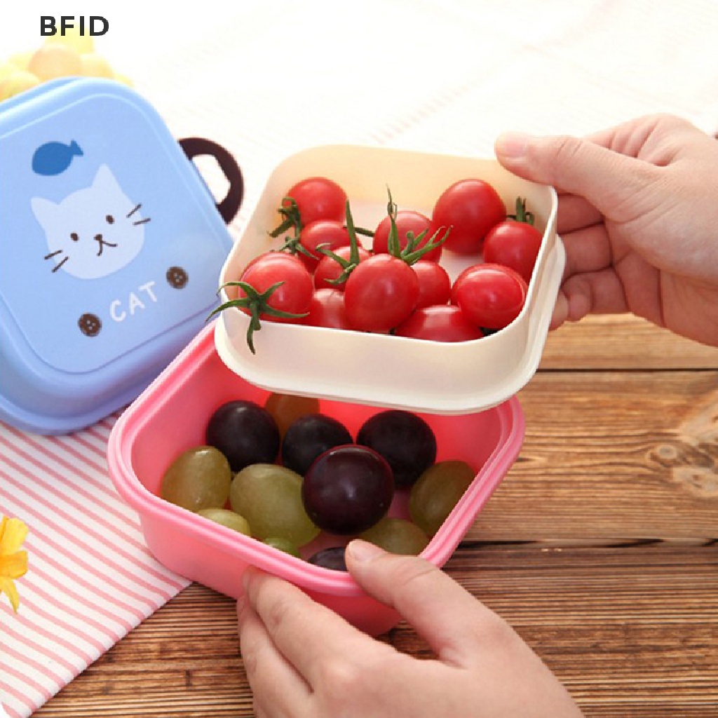 [BFID] Lunch Box Makanan Anak Snack Box Layers Lunchbox Wadah Microwave Portable [ID]