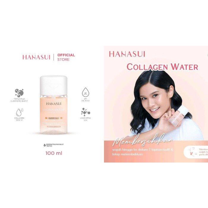 ✨LACIKOSME✨HANASUI COLLAGEN MICELLAR WATER - MAKE UP REMOVER CLEANSING WATER