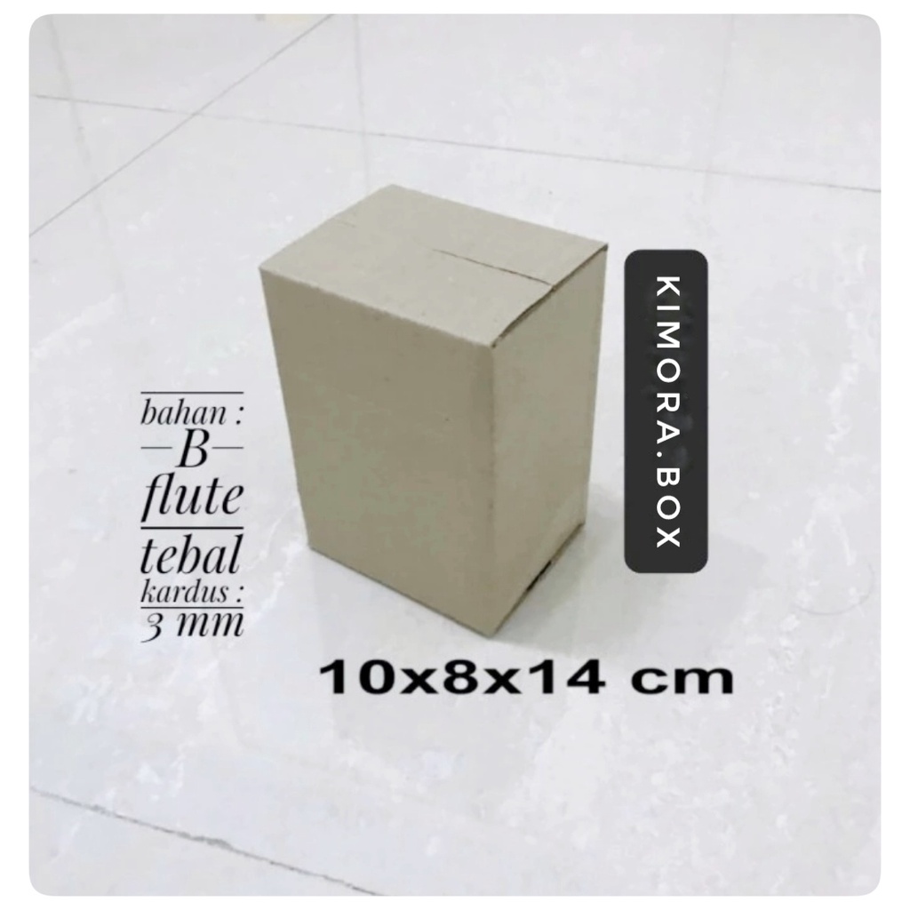 

Kardus karton uk. 10x8x14 cm Kotak Box ST untuk packing Souvenir