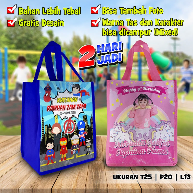 

PROMO TAS TERLARIS DI SHOPEE TAS ULTAH / ULANGTAHUN ANAK CUSTOM