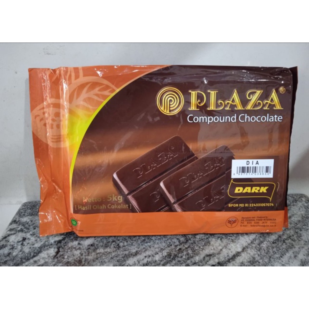 Plaza Chocolate Compound 5kg Gosend Grab Only