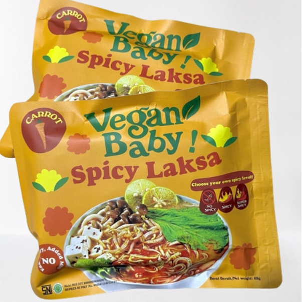 

Vegan Baby Mie Kuah - Spicy Laksa