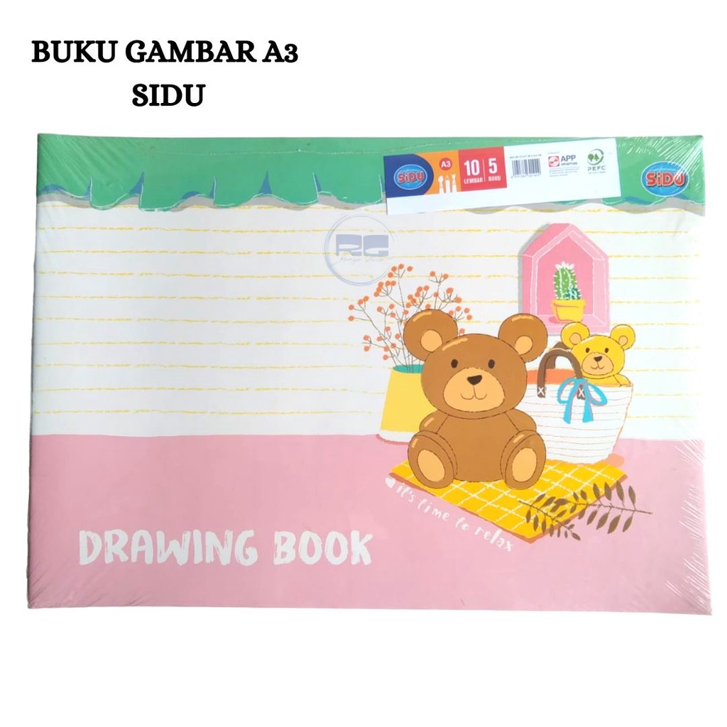 

Buku Gambar SIDU A3 isi 10 lembar Buku Gambar A3 SIDU Drawing Book SIDU A3