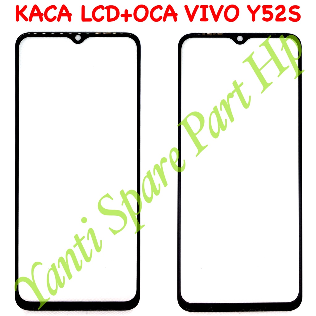 Kaca Lcd Plus Oca Vivo Y52S Y51 2020 Y31 2020 Y31S Y53S Original Terlaris New
