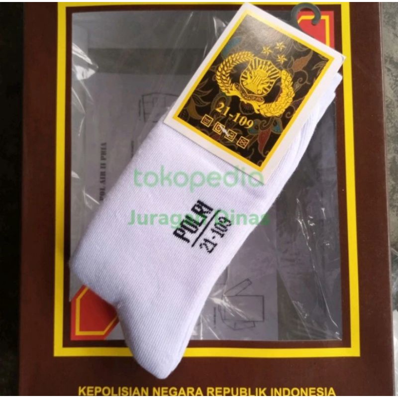 Kaos kaki putih jatah polri