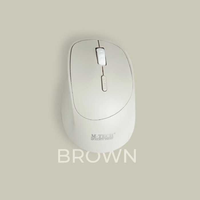 Mouse Wireless USB M-Tech 6075 Pro Gratis Baterai