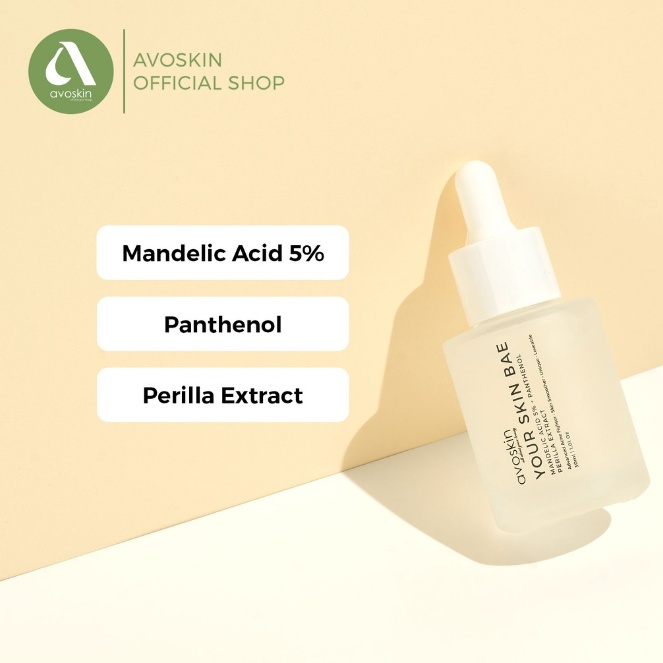 Avoskin Your Skin Bae Serum Mandelic Acid 5% + Panthenol + Perilla Extract (30ml)