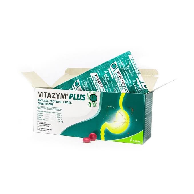 Vitazym Plus Strip 10 Tab ORIGINAL-BPOM