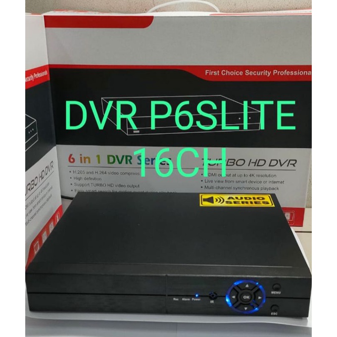 DVR 16 CHANNEL FULL HD  AHD AUDIO SERIES 2560P GARANSI 2 TAHUN