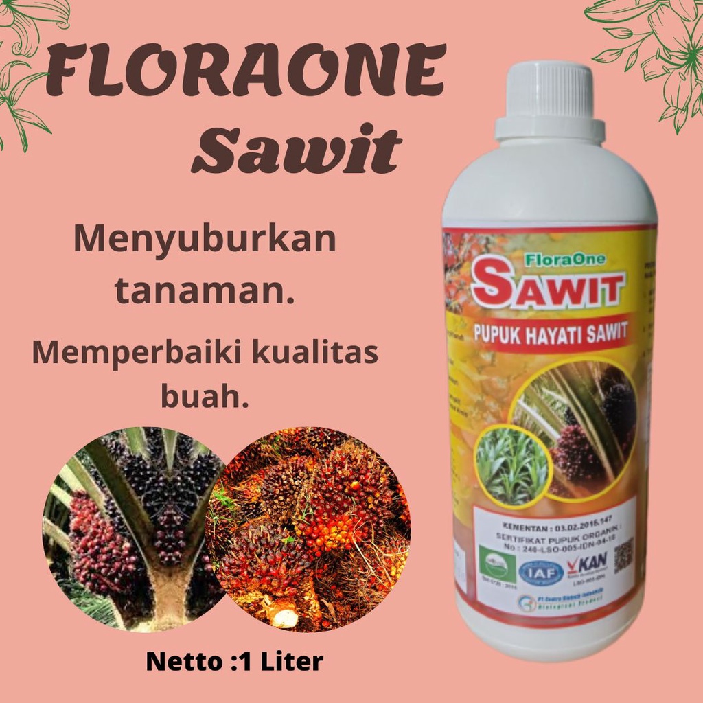 FLORAONE CAIR Pupuk Sawit, Pupuk Sawit Terbaik