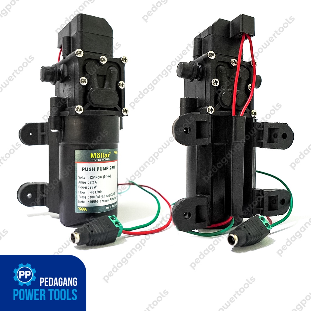 POMPA DC 12V 100 PSI DINAMO SPRAYER ELEKTRIK AIR MINUM WATER PUMP