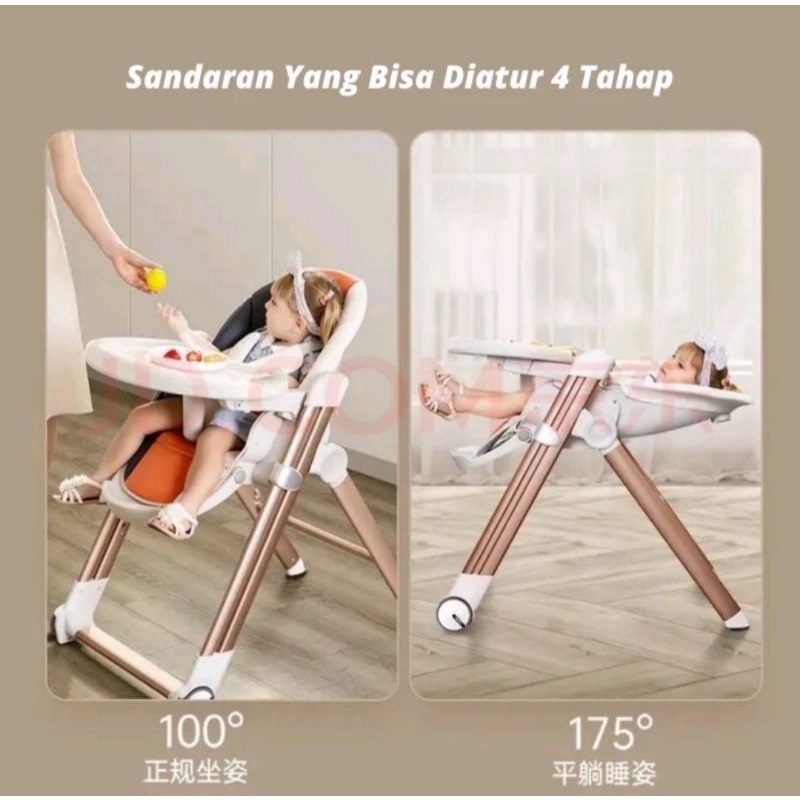 Bebehoo Kiddicare Baby Chair Premium M1 - Kursi Makan Bayi