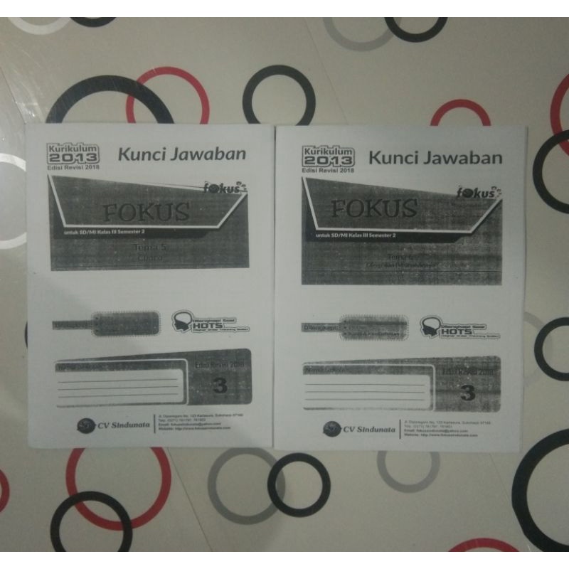 Kunci Jawaban Lks Fokus Kls 3 Tema 5,6 Semester 2 (2023)